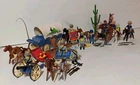 Vtg Playmobil Civil War Soldiers Playsets. All Incomplete. See Photos.  No Boxes