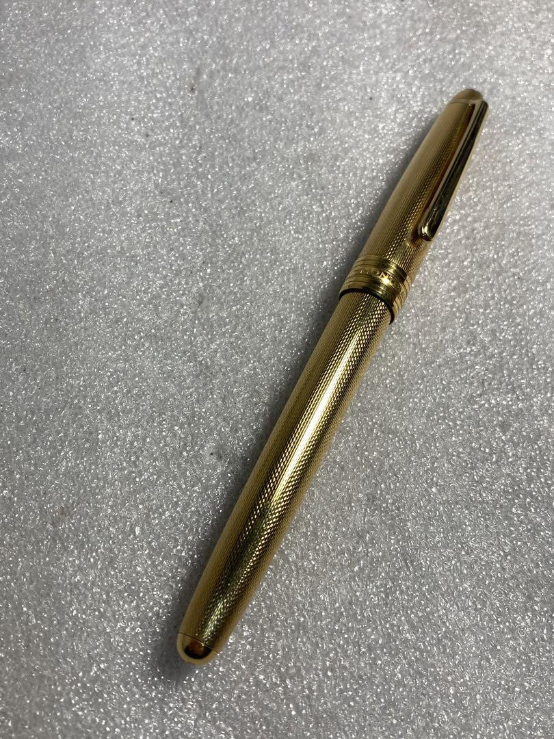Z) Montblanc 18K 750 Fountain Pen Meisterstück Gold Color | eBay
