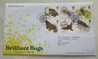 GB QEII 2020 Brilliant Bugs Pairs Royal Mail FDC Better Bugford Dartmouth SHS