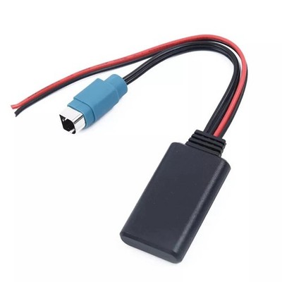 Car Bluetooth AUX Audio Adapter Cable for Alpine KCE-236B CDA-9885/R CDA-9887/R
