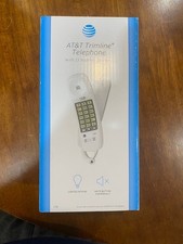 AT T 210M Trimline Corded Phone - White