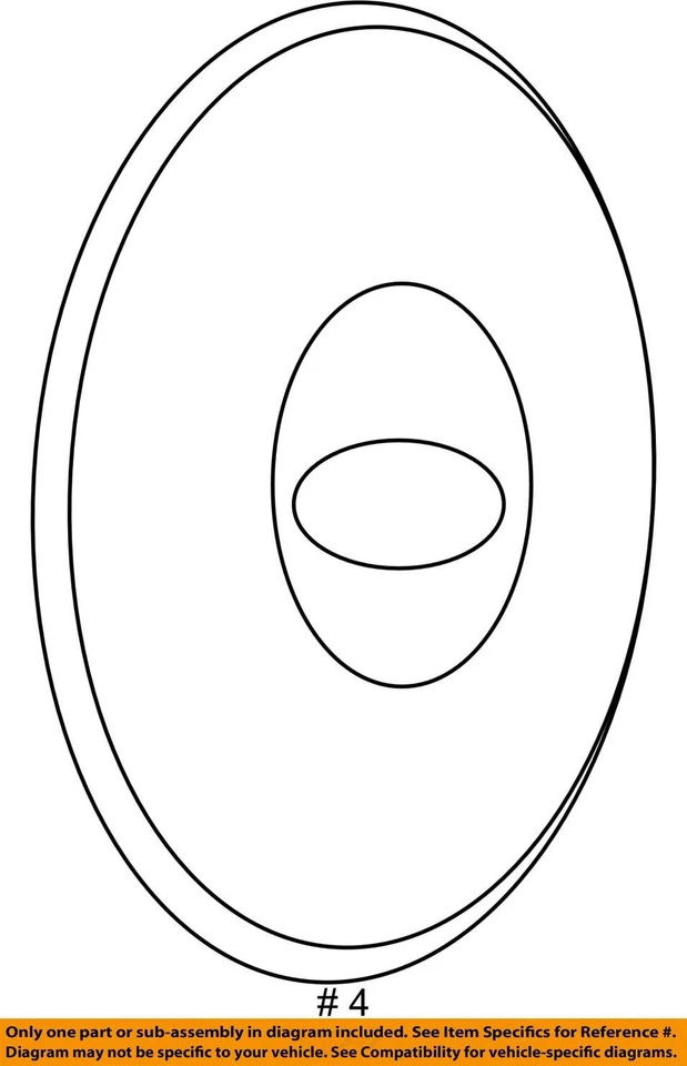 ПОДХОДИТ ДЛЯ 1998-2000 CHEVROLET C2500 C3500 КОЛПАЧОК СТУПИЦЫ 9592325 - НОВЫЙ OEM 9592325 - Изображение 4 из 4