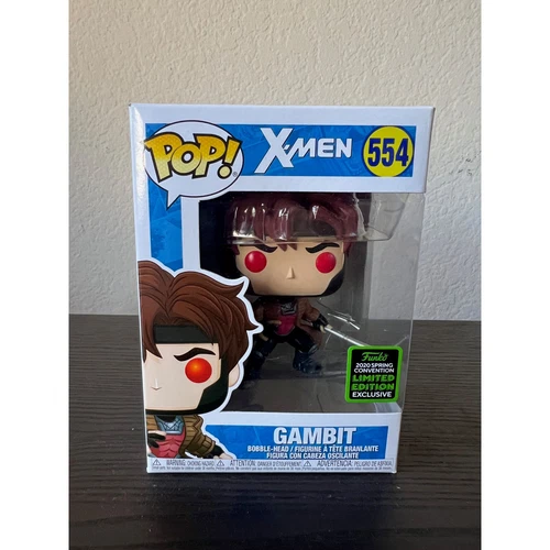 VAULTED LIMITED EDITION EXCLUSIVE Gambit X-Men Funko Pop #554 Marvel Comics MCU