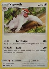 114/168 VIGOROTH | UNCOMMON | CELESTIAL STORM POKEMON CARD