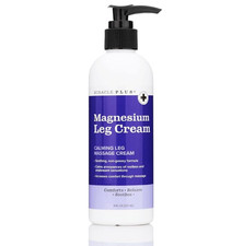 Magnesium Leg Cream Calming Massage Lotion for Leg Relief Herbal Moisturiser 8oz