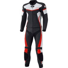 Held Spire Lederkombi 2-tlg. Rindleder Schwarz Motorradsport Anzug 54