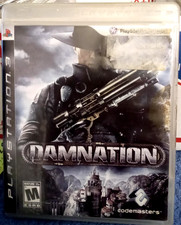 Damnation CIB Video Game Blu ray PS3 Sony Playstation