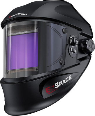 Automatik Schweißhelm Schweißmaske Großes Sichtfeld Solar 4 Sensoren für TIG MIG
