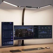 Large Desk Lamps for Home Office, 39.3" Architect Desk Lamp with Clamp, 24W U...