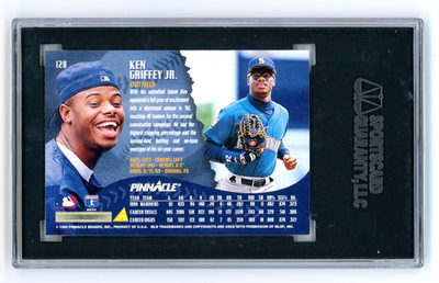 1995 Pinnacle Ken Griffey Jr. Bubble Gum Artist's Proof #128 SGC