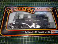 Mainline OO Scale BR J72 0-6-0T Locomotive, Black. Requires service.
