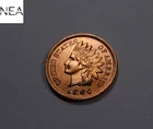 1904 Indian Head Penny Cent ~ Gem BU (red) ~ Four Diamonds ~ ZI415