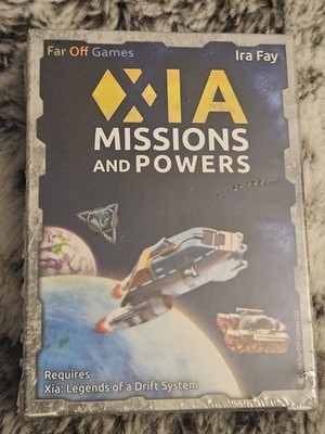 Xia Missions & Powers mini expansion 54 cards 2018 Far Off Games FACTORY SEALED