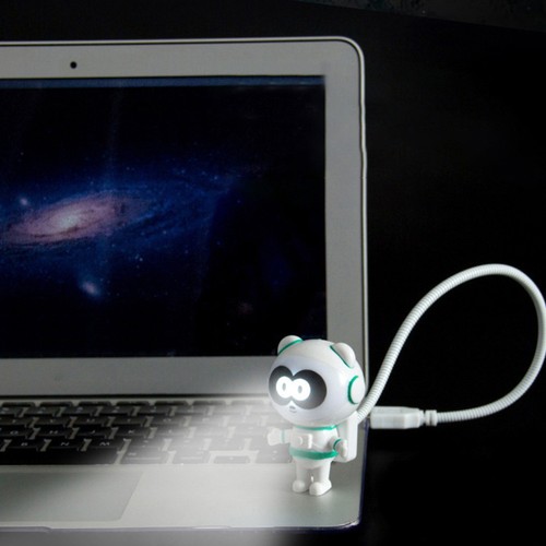 Adorable Usb Small Night Light Astronaut Shape Design Usb Light for Lighting - 第 3/12 張圖片