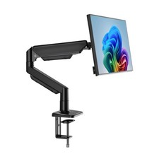 Single Monitor Stand for 13 to 32 inch Screens, Gas Spring Monitor Arm with S...