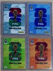 FIFA WORLD CUP 2026 set 4 pcs RARE parallel EMBLEM 624 blue silver orange green