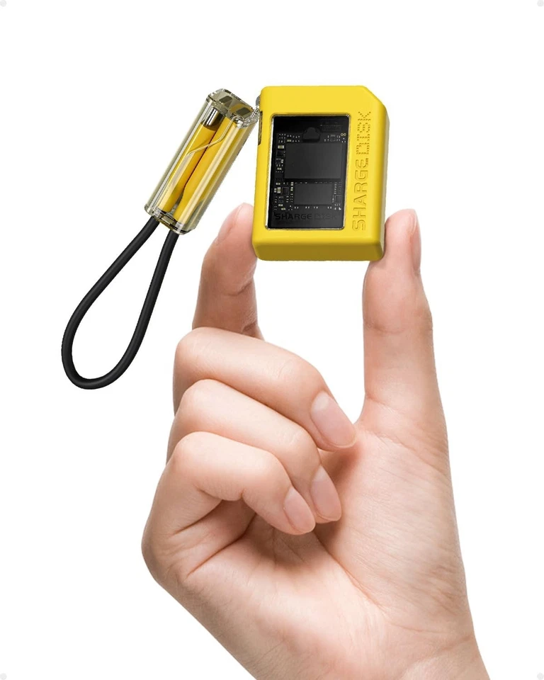 Durable 2TB M.2 NVMe SSD Enclosure - 10Gbps USB C with Active Cooling, Yellow - Image 3 of 4