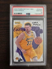 Luka Doncic 2024-25 Panini Instant #LD-LAL Lakers Debut PSA 10 Gem Mint QTY