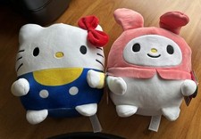 BRANDNEU HELLO KITTY PLÜSCH MY MEOLDY 2ER PACK 8 ZOLL HELLO KITTY FRIENDS WEICHES SPIELZEUG