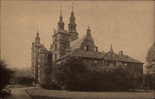 Rosenborg Castle Copenhagen Denmark vintage postcard s435