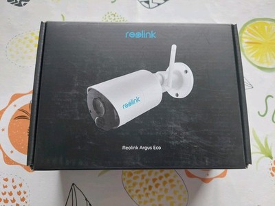 Reolink Argus Eco 3MP Überwachungskamera Aussen Akku WLAN IP Kamera Außenbereich
