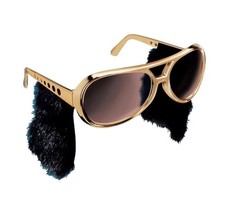 Rock  Roll Sunglasses w/Sideburns From Loftus, a tradition of mirth and amazeme