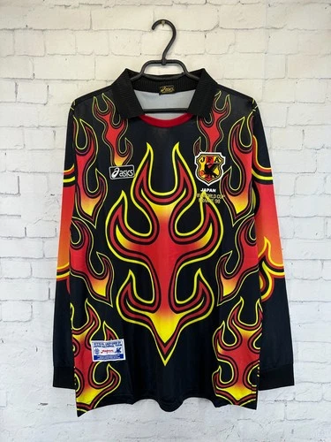 JAPAN TEAM 1998 1999 RETRO VINTAGE GOALKEEPER FOOTBALL SHIRT JERSEY SIZE L