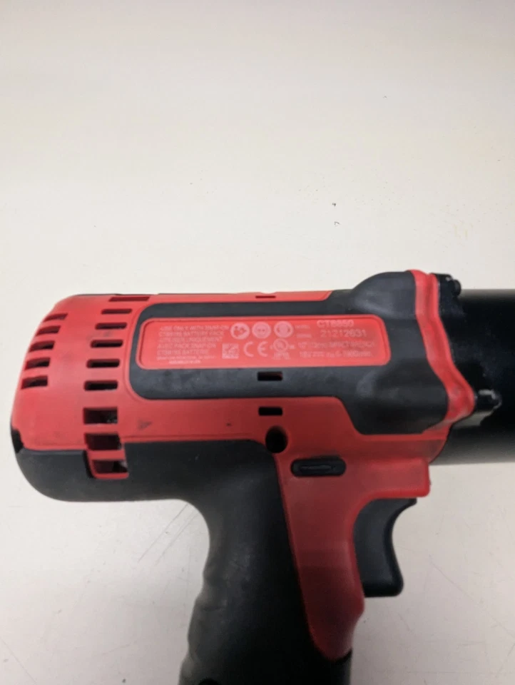 Snap-On CT8850 18V 1/2" Drive Impact Wrench includes (2) Batt, charger, bag - Image 3 of 4