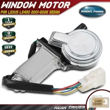 Rear Left Window Lift Motor w/ 7 Tooth Gear for Lexus LS430 2001-2006 47-10033