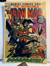 1971 Iron Man #43 Comic Book High Grade Issue Marvel Comics Intro The Guardsman!