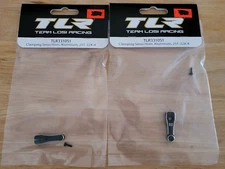 LOT OF 2 Team Losi Racing #TLR331051 Clamping Servo Horn, Aluminum 25T (NIP)