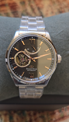 Orient Star Automatic Gray Dial Sapphire Crystal Men's Watch RK