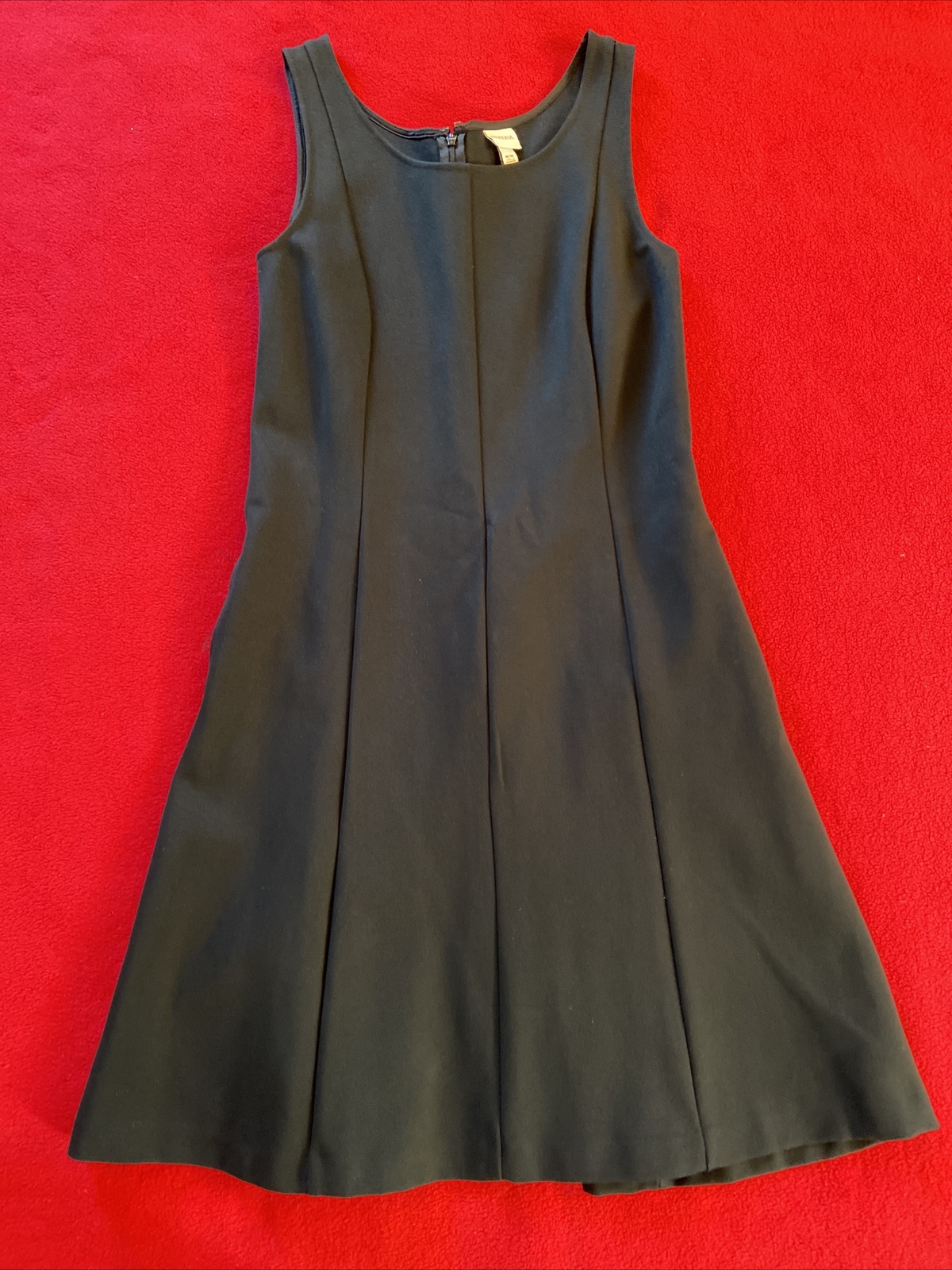 BLACK BASIC merona Thick Black stretch rayon dres… - image 2