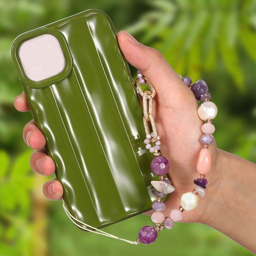 2 Pcs Handy Kette Handy-Lanyard Perlenbesetztes Handy-Schlüsselband - 第 5/11 張圖片