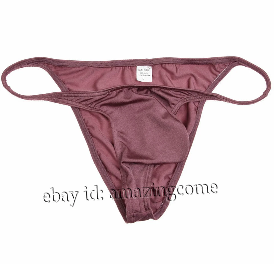 Hombres Calzoncillos Elásticos Posando Baúl Fitness Ropa Interior Ropa de Playa Bikini Bolsa Calzoncillos Foto 3 de 4