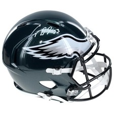 Cooper DeJean Autographed Philadelphia Eagles Full Size Helmet Fanatics Signed