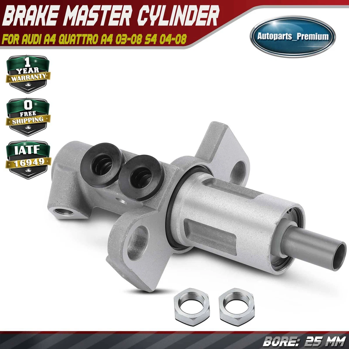Dorman M630482 - Cilindro Maestro Freno Nuovo (Non Rigenerato) - Ricambio Auto Di Alta Qualità - 5