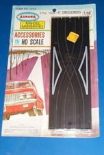 Vintage Aurora Model Motoring CrissCross Track - HO Scale Slot - NOS/sealed