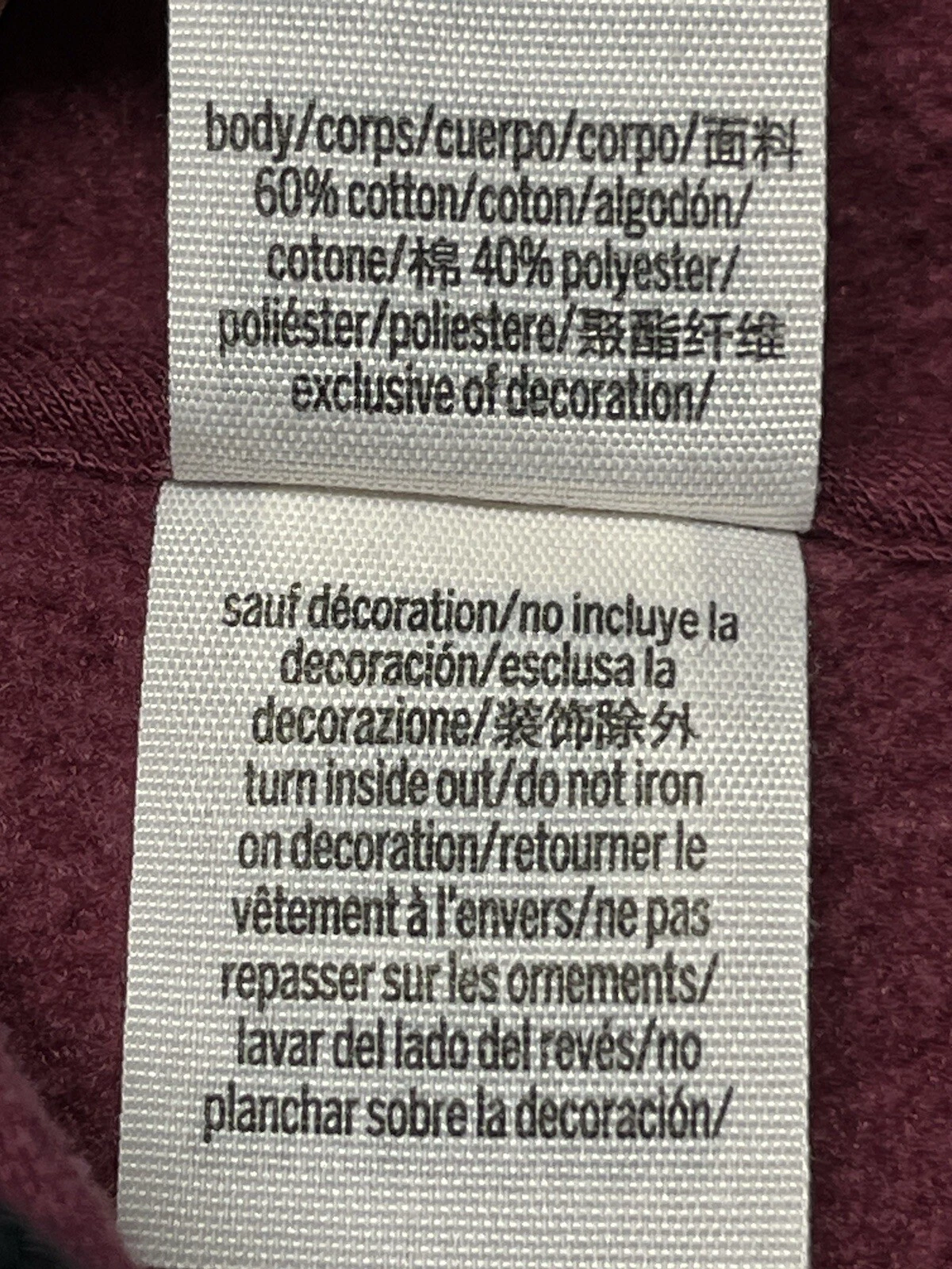 UNDERCOVER Felpa con cappuccio Victoria Secret ROSA taglia XS