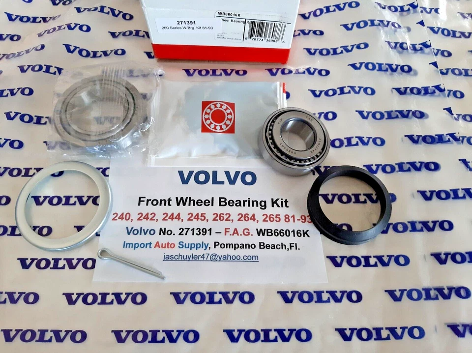 Kit de cojinete de rueda delantera Volvo 240, 242, 244, 245, 262, 264, 265 81-93 Foto 3 de 3