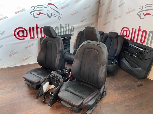 orig BMW Sport Line Lederausstattung Leder Dakota schwarz Memory für X1 F48