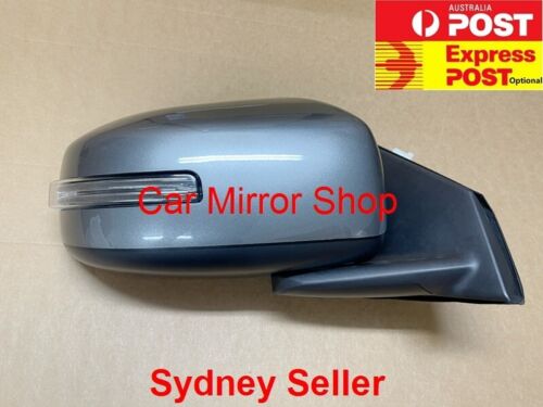 NEW DOOR MIRROR FOR MITSUBISHI LANCER CF 07/2014-2017 (RIGHT,Electric Fold, Grey - Photo 1/4