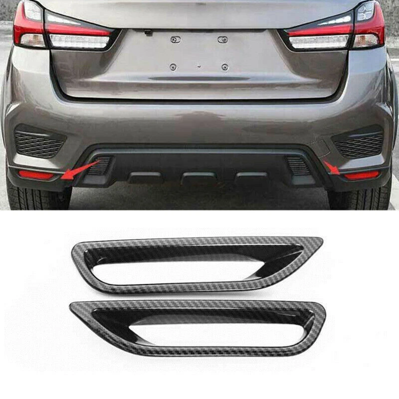 2X Cubierta de luz antiniebla trasera para Mitsubishi ASX Outlander Sport 2020 2021 Foto 3 de 4