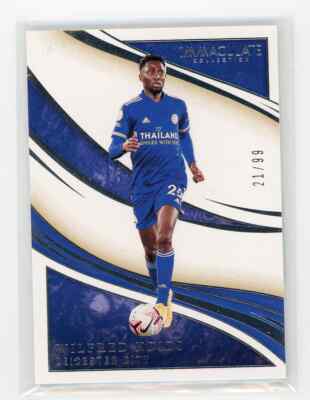 2020 Panini Immaculate Collection WILFRED NDIDI #'d 21/99 - Leicester City