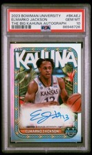 PSA 10 ELMARKO JACKSON #/150 Auto 2023 Bowman U Chrome THE BIG KAHUNA Autograph