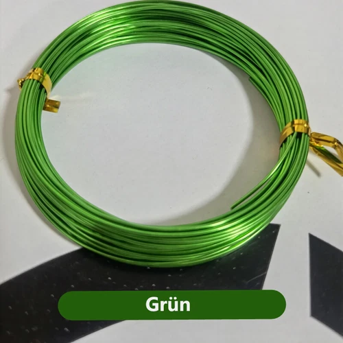 1mm 2mm 3mm Colorful Aluminum Wire Bending Wire Jewelry Wire Craft Wire 5 Meters - Bild 16 von 25