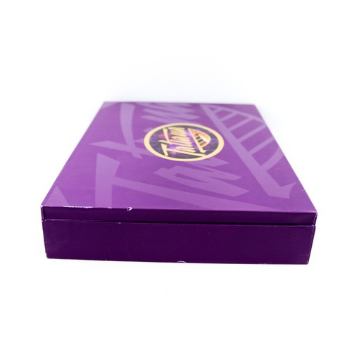 Caja de cigarros de madera vacía azul Tatiana Gran Toro Groovy 10" x 7" x 1,5" - Imagen 6 de 12