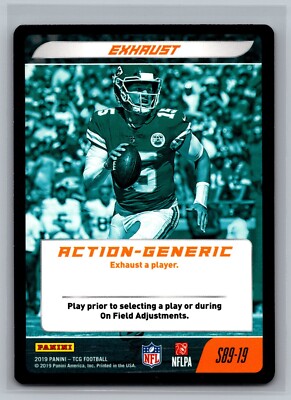 Patrick Mahomes Exhaust 2019 NFL Five S89-19 Football NFL Card TCG CCG Game