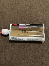 3M  Scotch-Weld  Epoxy Adhesive DP110, Gray, 200 mL Duo-Pak