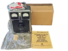 General Radio Metered Variac Autotransformer Variable Power Transformer W20HMT3A